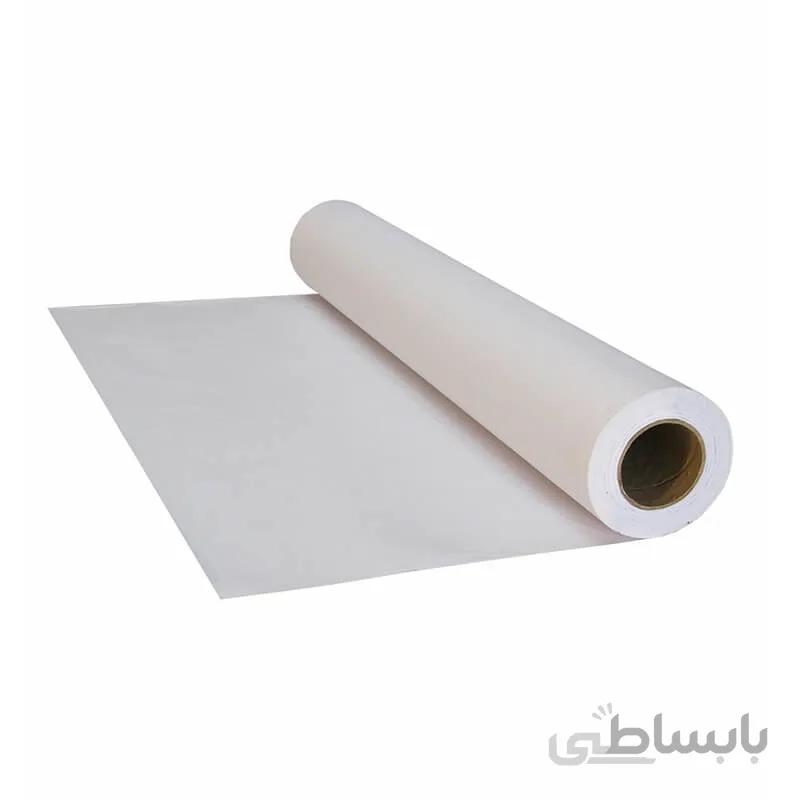 مقوا رول طراحی پیشگام 300g سفید 120cmx10m