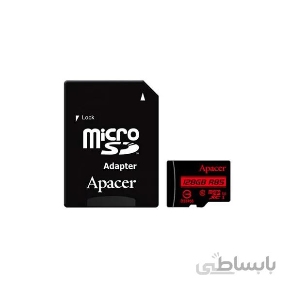 کارت حافظه microSDHC اپیسر کلاس 10 سرعت 85MBps ظرفیت 128گیگابایت