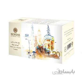 بسته چای وانیل نیوشا مدل Vanilla