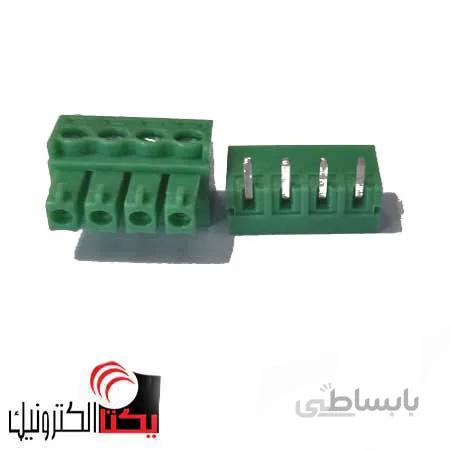ترمینال فونیکس4 پین رایت انگل 3.5 میلیمتر