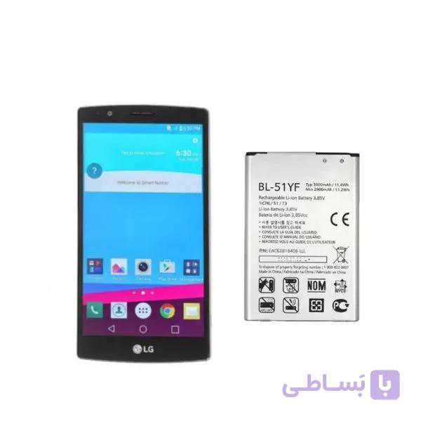 باتری اصلی گوشی LG G4 – BL-51YF — تصویر 1