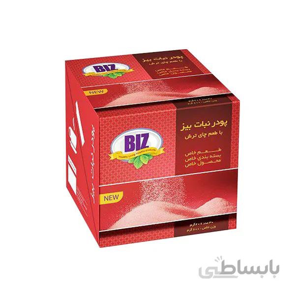 پودرنبات BIZ با طعم چای ترش