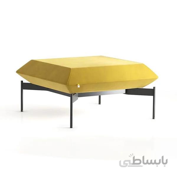 مبل تک نفره بدون دسته مدل puzzle هلگر