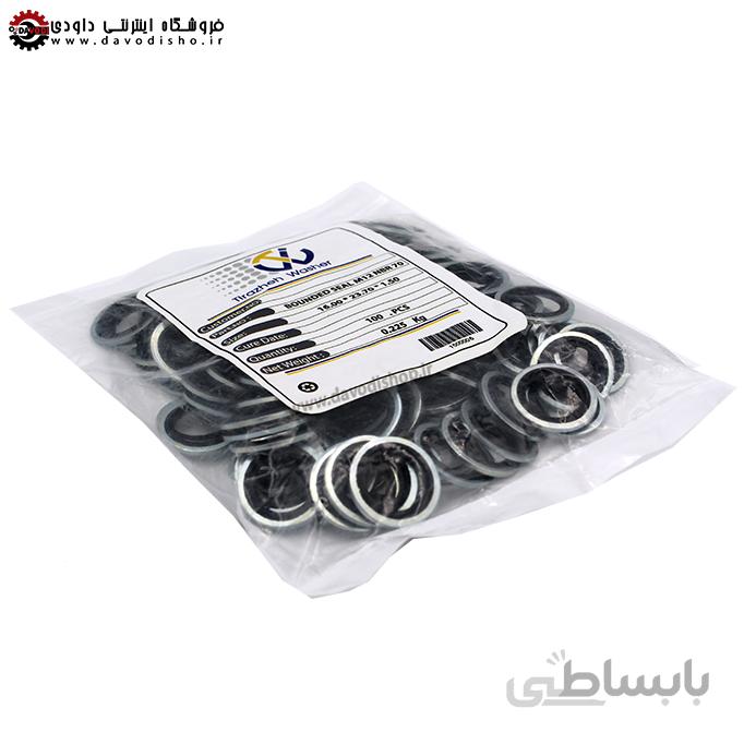 واشر اورینگ دار تیراژه (tirazhe washer) سایز ۱۶ بسته ۱۰۰ عددی