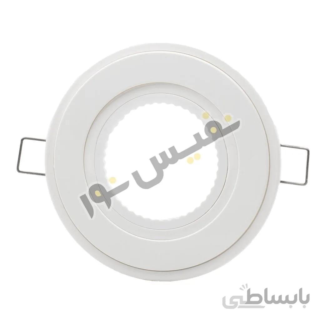 قاب هالوژن نواردار abs پلاستیکی 200عدد کد 2007