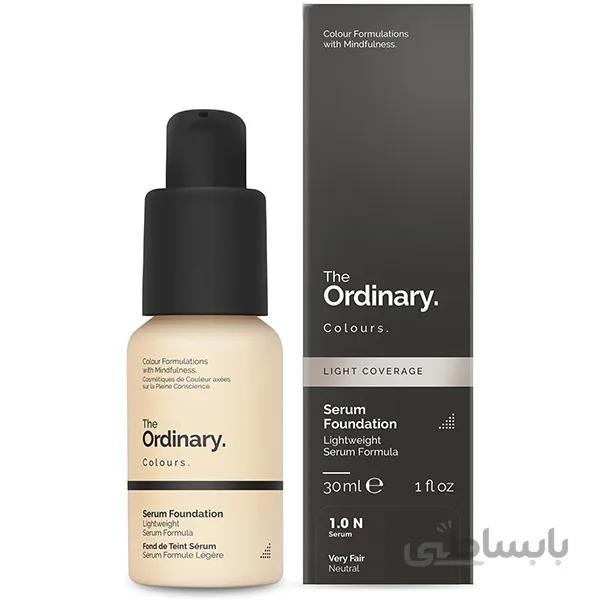 کرم پودر سرمی اوردینری اصل کانادا SPF 15 حجم ۳۰ میل