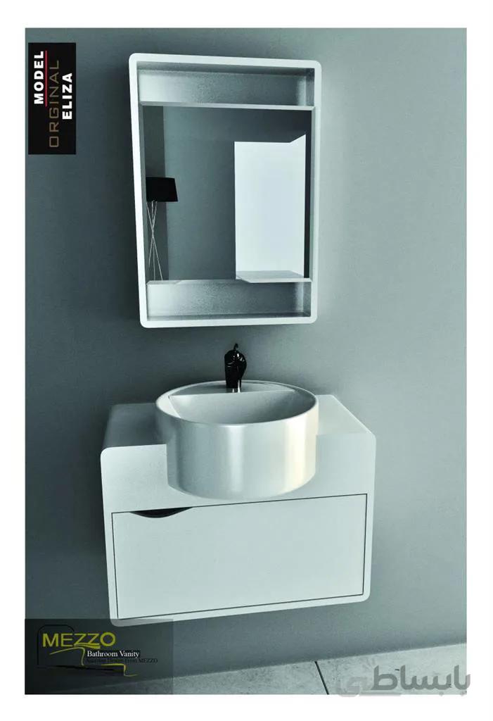 روشویی کابینت دار مزو MEZZO مدل Eliza ا ابعاد: 60Cm ×40Cm × 38Cm