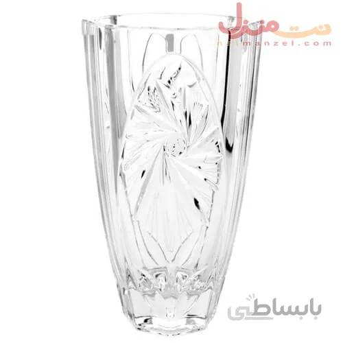 گلدان بدون پایه کریستال ایرنا طرح خورشیدی