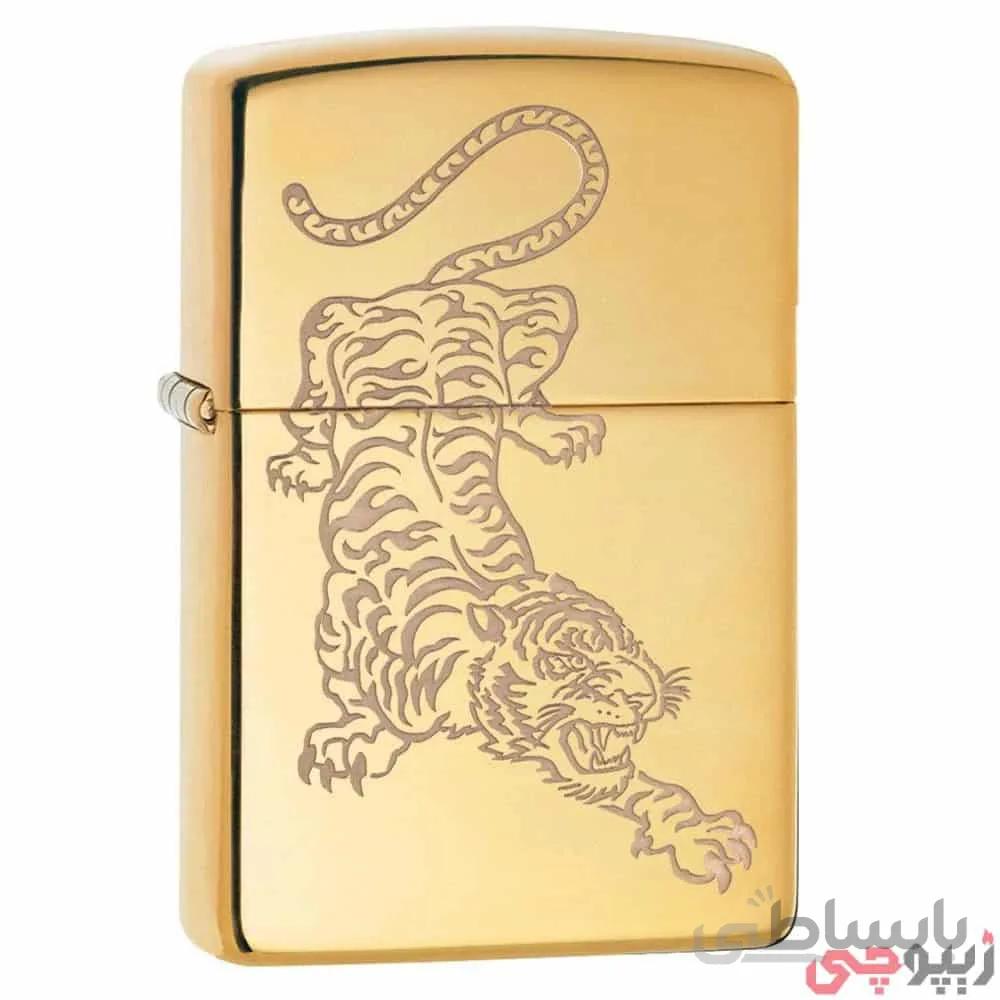 فندک زیپو اصل ۲۹۸۸۴ – Zippo Tattoo Tiger Design