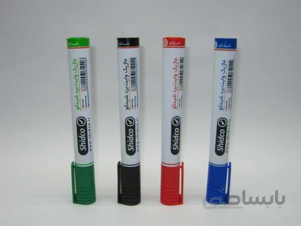ماژیک وایت برد شیدکو سر تخت در چهار رنگ