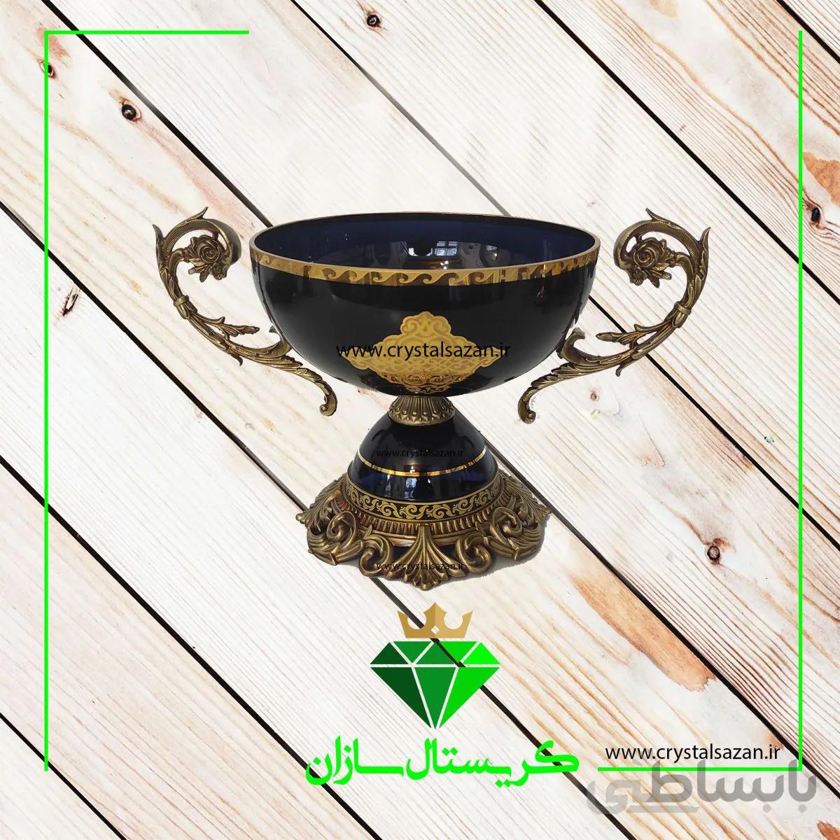 میوه خوری کریستال کد M1333 کریستال سازان