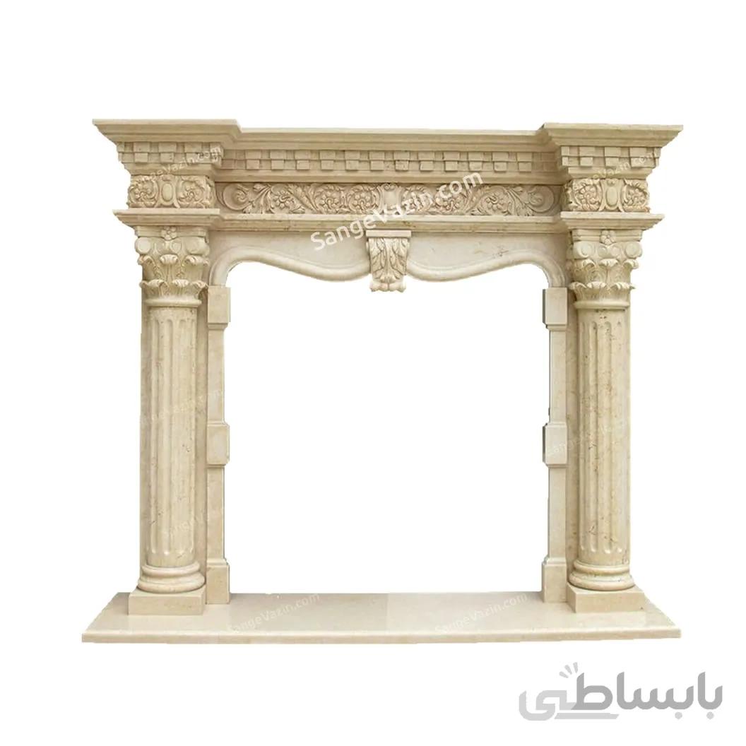 شومینه سنگی آترابان