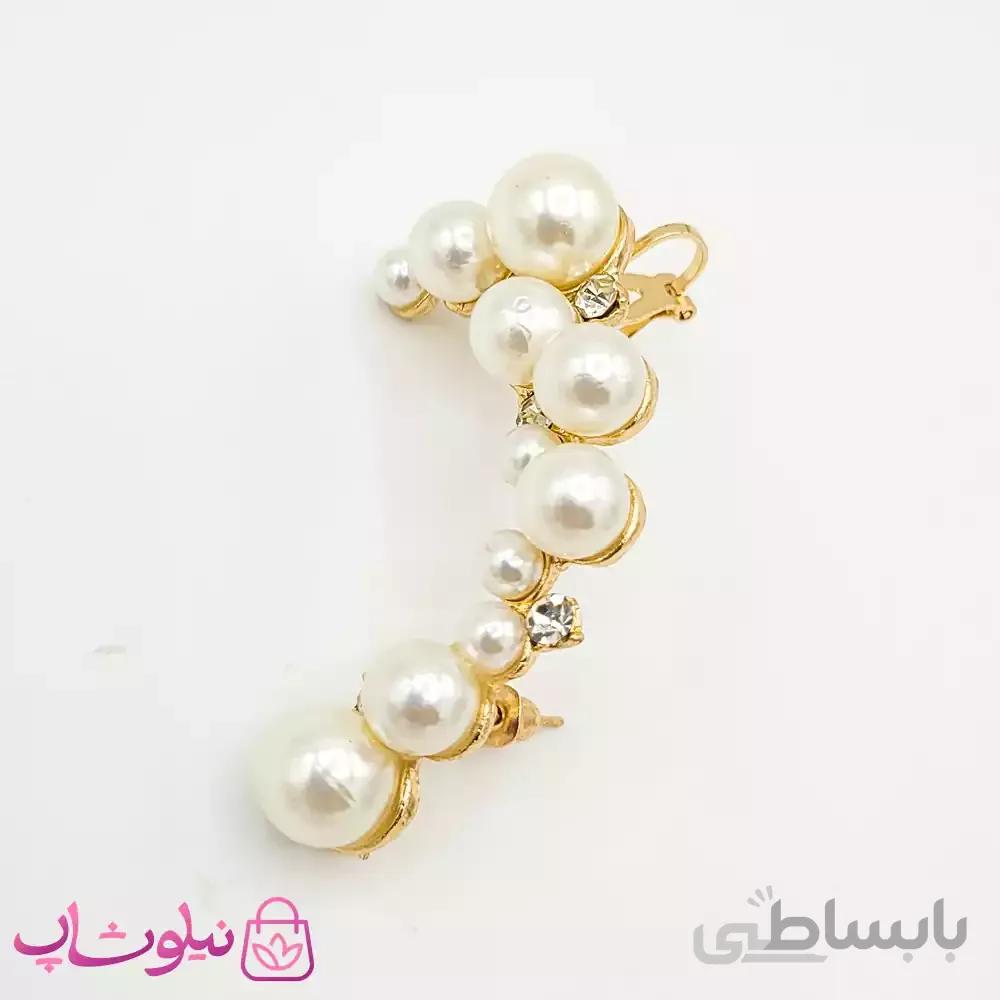 گوشواره لاله گوش طرح مرواریدی