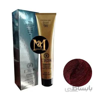 رنگ مو ايتوك شماره 6.66 حجم 100 ميلي ليتر رنگ ياقوتي