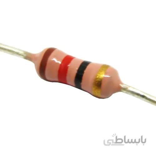 مقاومت 12 اهم 1/4 وات 5 درصد