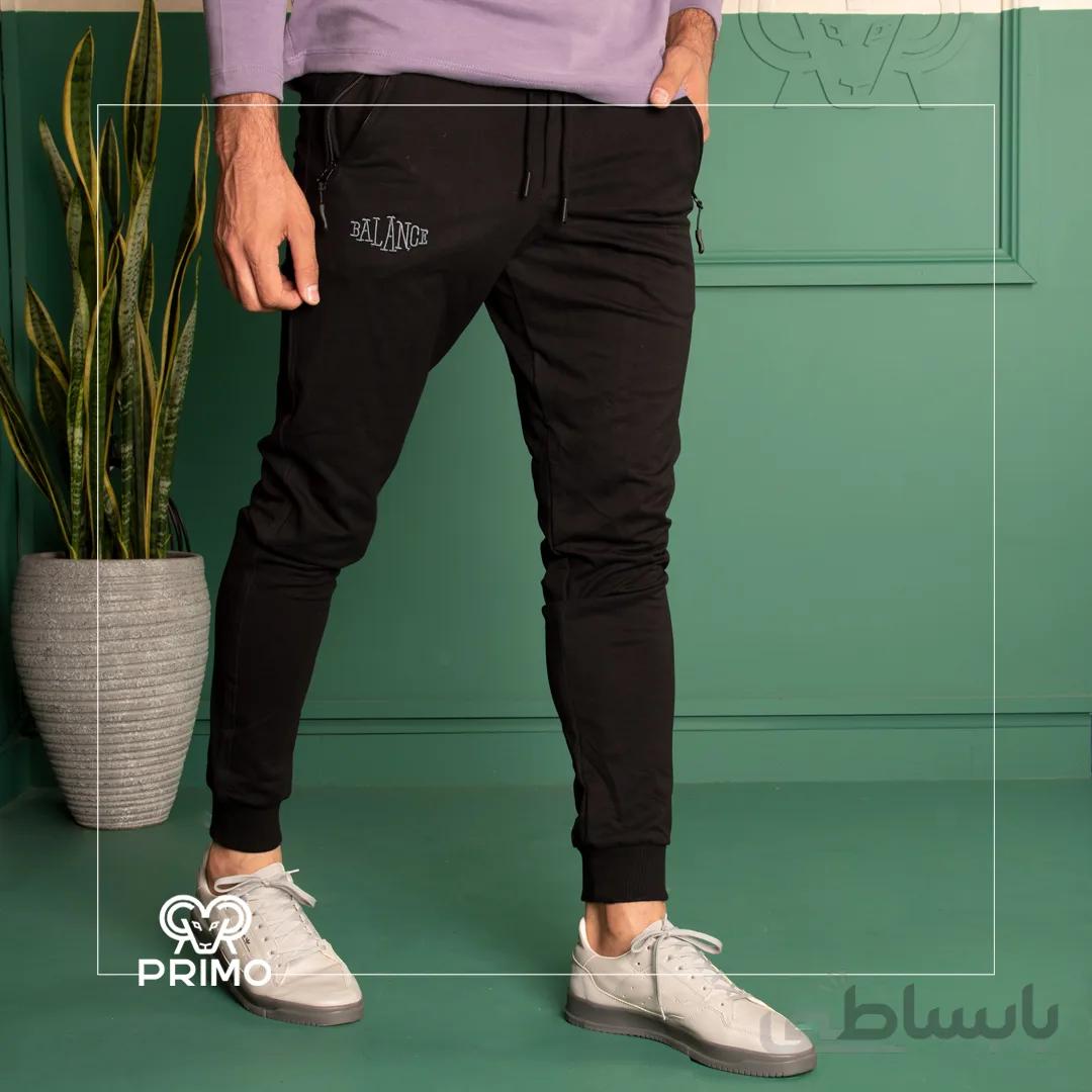 شلوار تریکو مردانه مدل اسلش ساده 601601