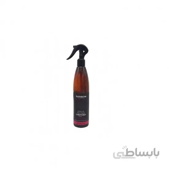 سرم دوفاز ترمیم کننده فوق قوی مو رینبو حاوی کراتین و روغن آرگان Rainbow حجم ۴۰۰ میل