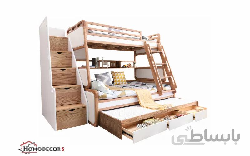 مجموعه تخت دو طبقه مدل w516