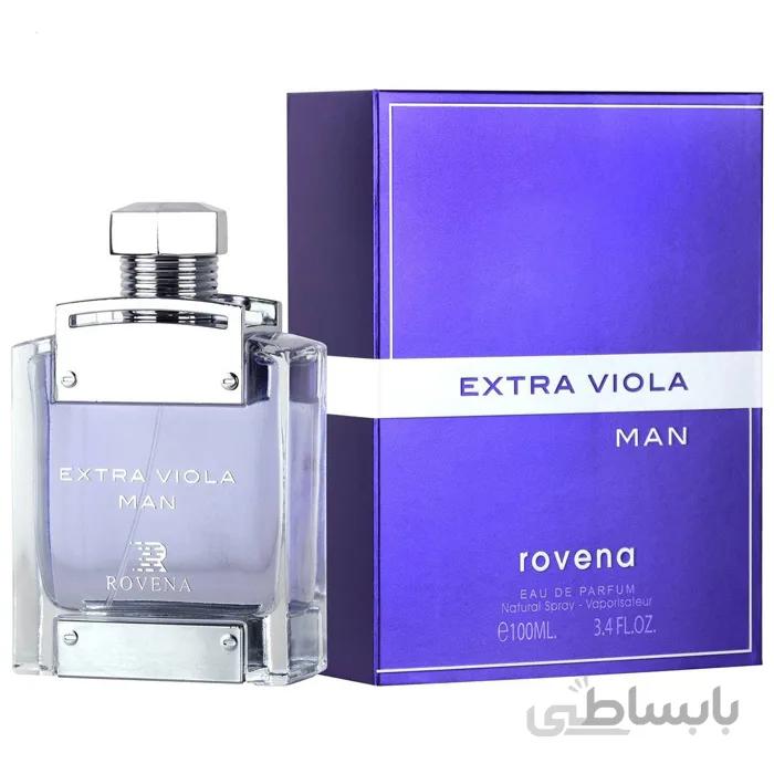 عطر مردانه روونا (Rovena) مدل اسفوندو ویولا اینتنس اکسترا ویولا (Sfondo Viola Intense Extra Viola) حجم 100 میل