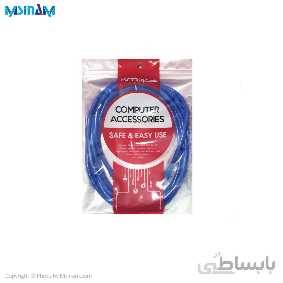 کابل شبکه CAT6 تسکو مدل TNC630 سه متری