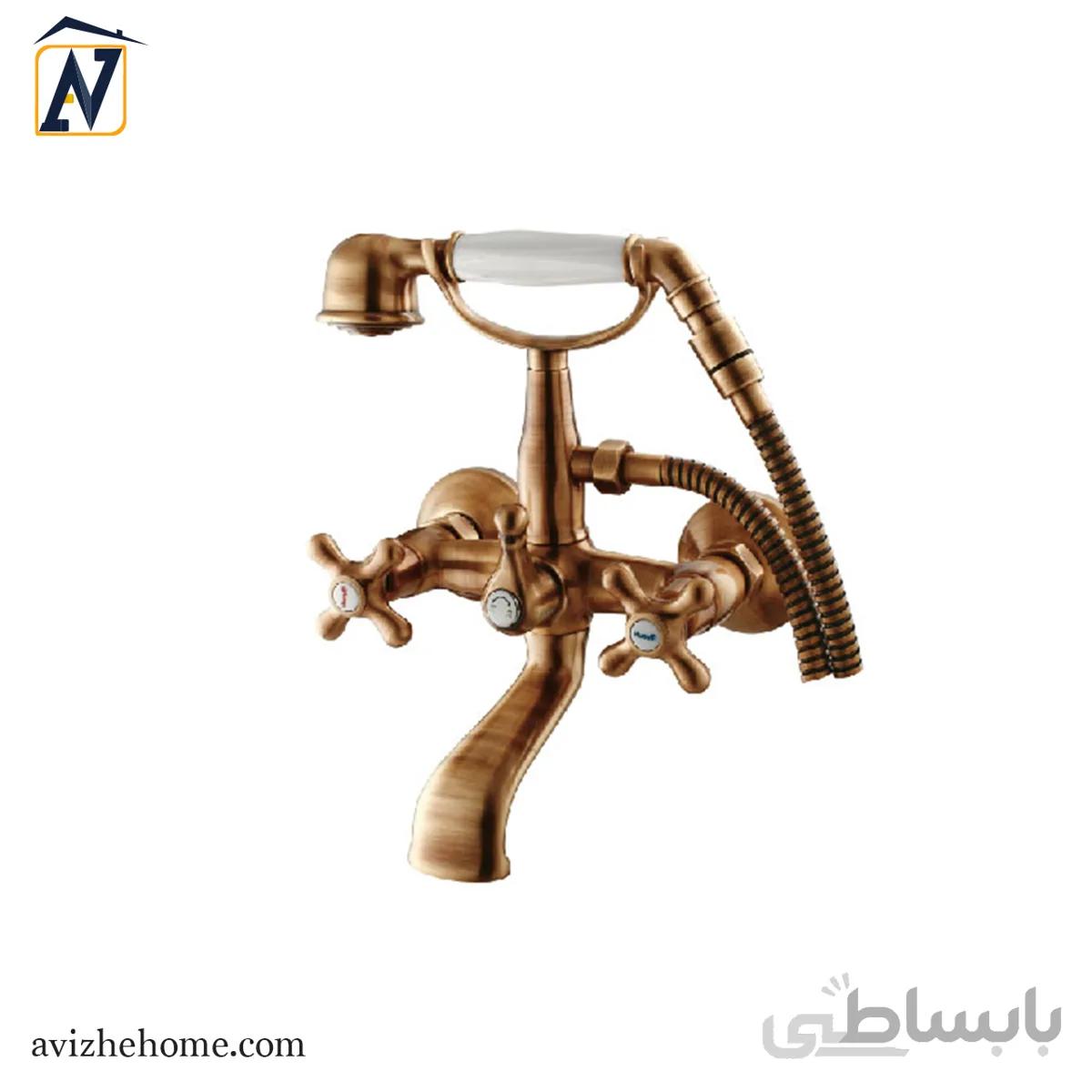 شیر دوش باستی مدل روستیک