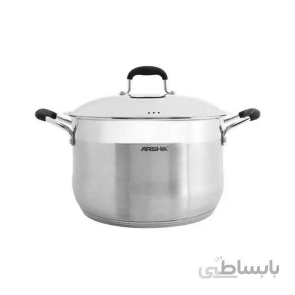 قابلمه تک استیل ۳۰ سانت عرشیا مدل SS145-733