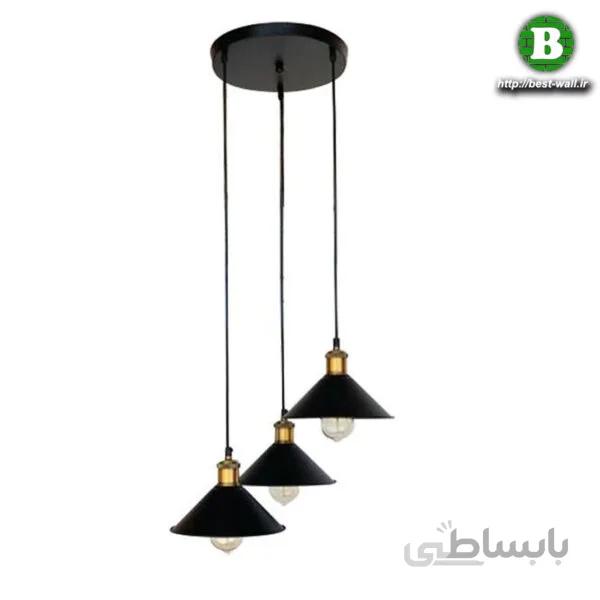 چراغ آویز سقفی سه شعله کد 115