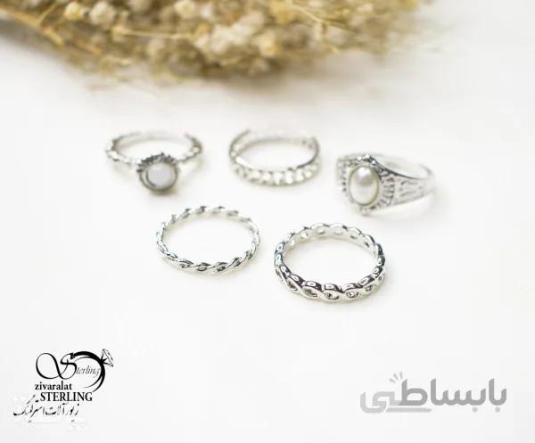 پک انگشتر زنانه کد 5606 کد 645160