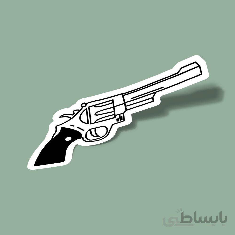 استیکر هفت تیر - Revolver