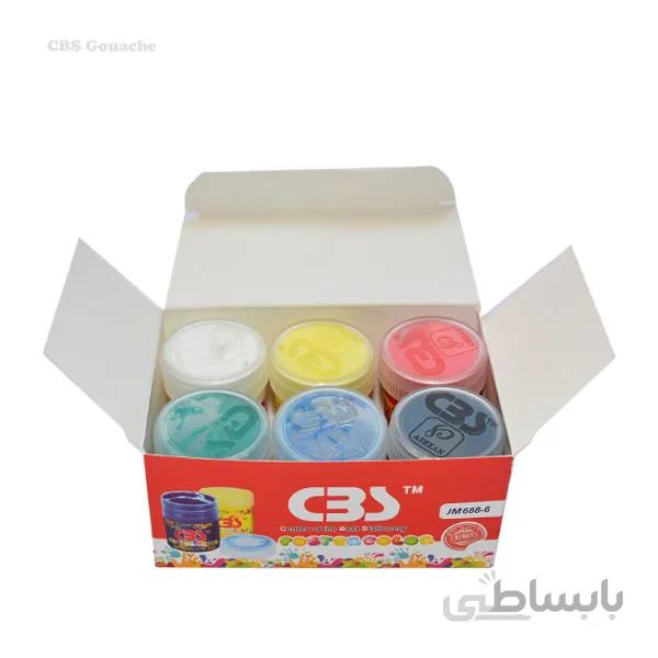 گواش 6 رنگ سی بی اس