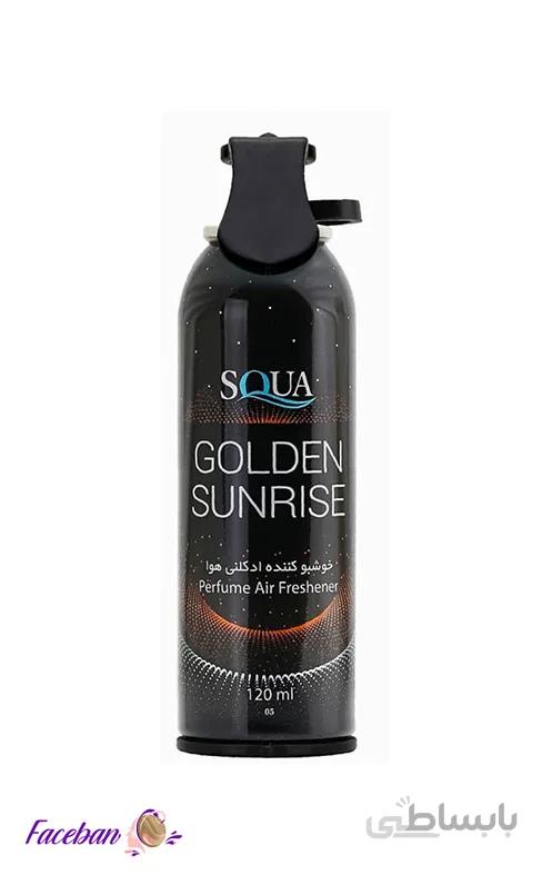 اسپری خوشبو کننده اسکوا مدل GOLDEN SUNRISE حجم 120 میلی لیتر