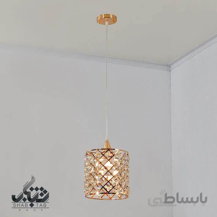 لوستر آویز تک شعله کد XC08
