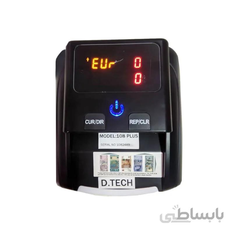دستگاه تست اسکناس 108 plus دیتک ا 108 plus Dtek banknote testing machine