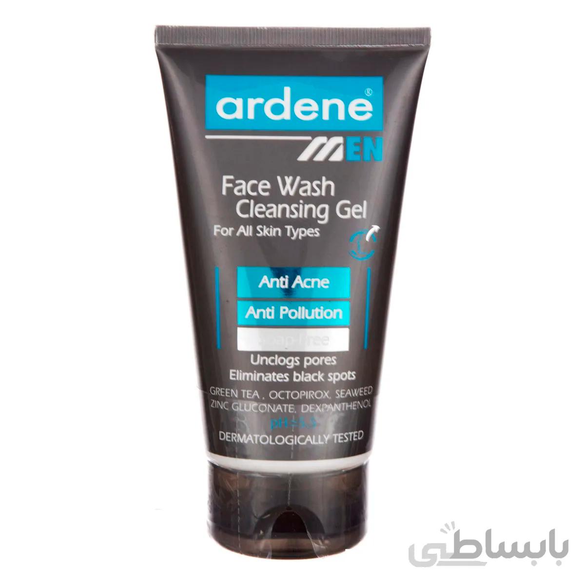 ژل شستشوي صورت آقايان آردن ا Ardene Face Wash Cleansing Gel For Men
