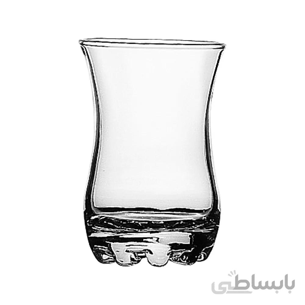 استکان پاشاباغچه مدل Sylvana کد 42411 بسته 6 عددی