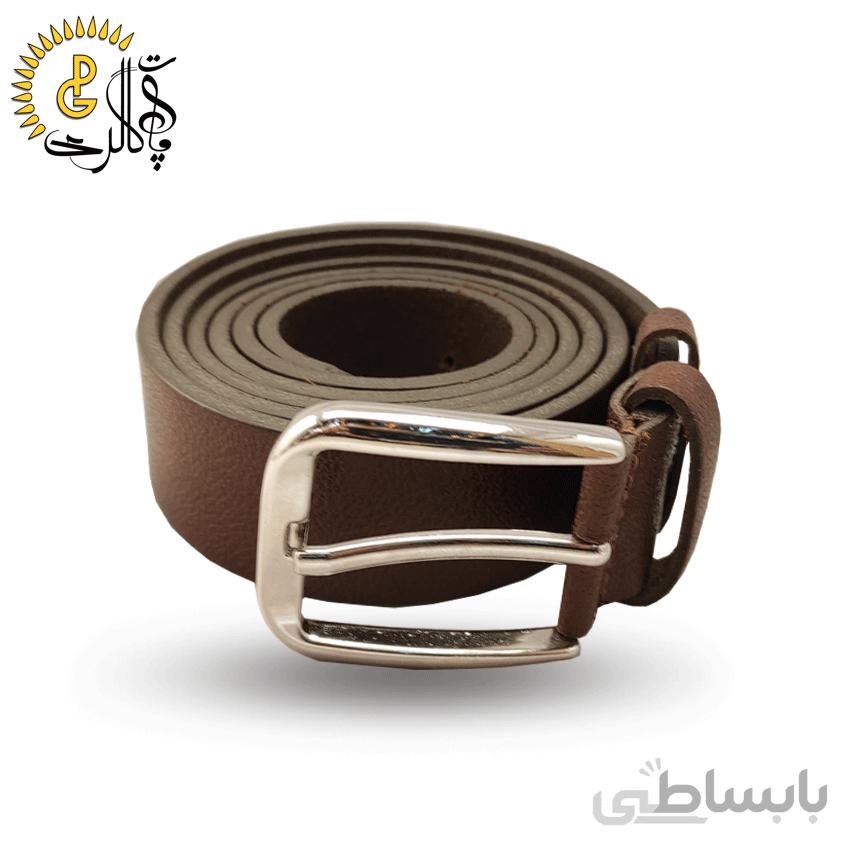 کمربند مردانه چرم کد 0618