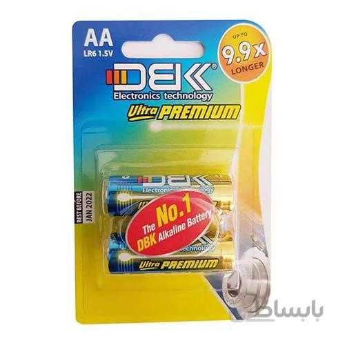 باتری قلمی دی بی کی DBK LR6 بسته 2 عددی