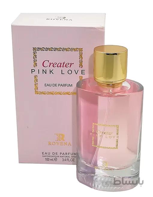 ادو پرفیوم عطر زنانه روونا CREATER PINK LOVE حجم 100 میل l ارسال رایگان