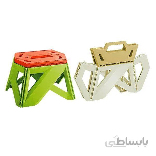 چهار پایه تاشو فضایی 2مدل 616 سبز / 2