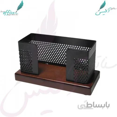 جای کارت ویزیت سیلور استار مدل ww-16 رنگ قهوه ای