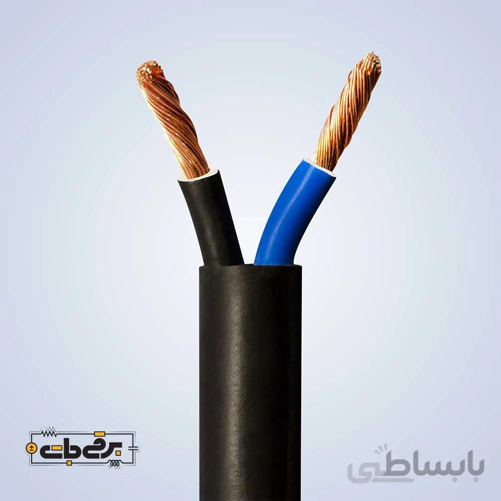 کابل افشان 2 در 6 برند مازندران