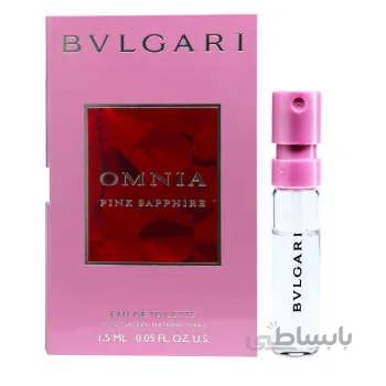 عطر جیبی زنانه بولگاری مدل Omnia Pink Sapphire حجم 1.5 میلی لیتر