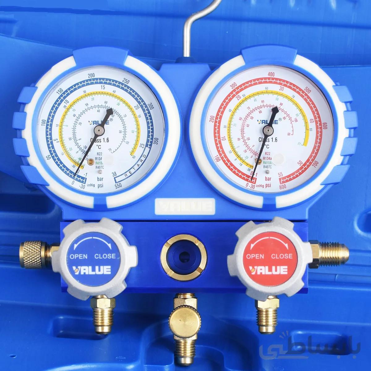 منیفولد سرویس دوقلو VALUE مدل VMG-2-R410A-B