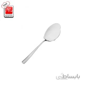 کفگیر دسته کوتاه - پاشا 6 صنایع استیل ایران