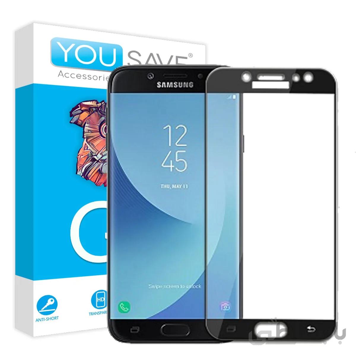 گلس فول کاور مناسب برای گوشی سامسونگ Galaxy J7 Pro