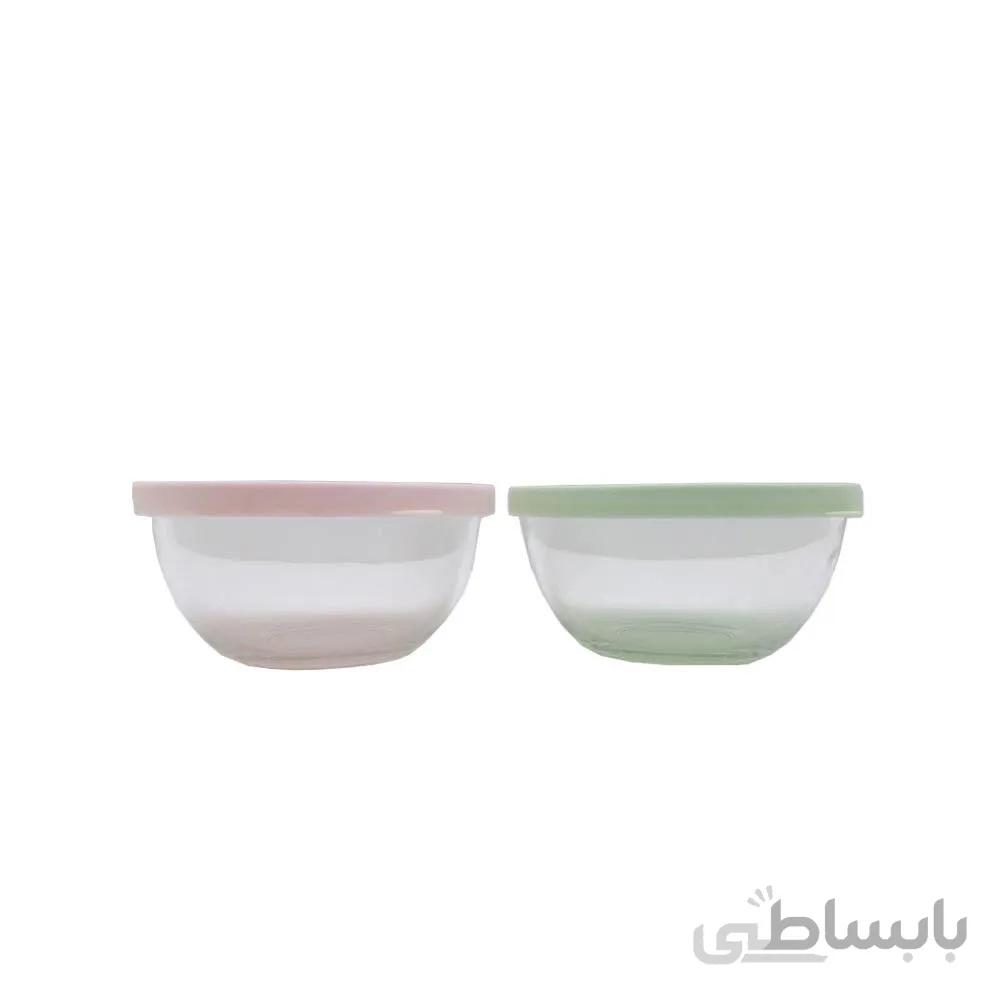 ظرف نگهدارنده پاشا سایز بزرگ مجموعه 2 عددی