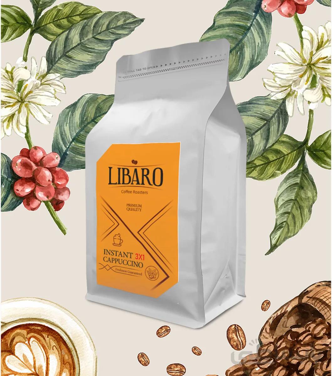 پودر کاپوچینو 1×3 (با شکر) لیبارو