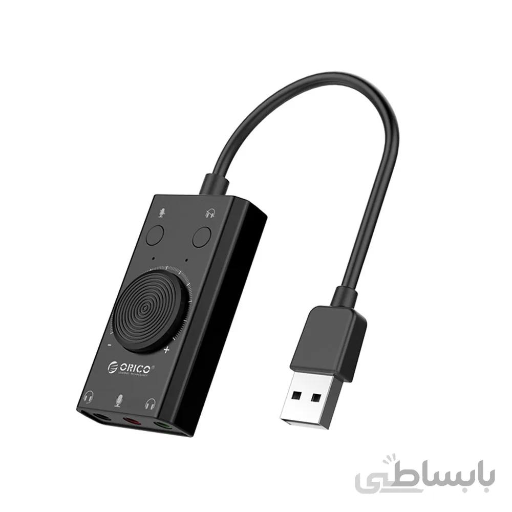 کارت صدا USB 2.0 اوریکو SC2 ا Orico USB 2.0 To Aduio Sound Card