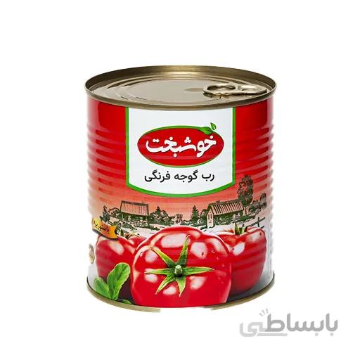 رب گوجه فرنگی قوطی 800 گرمی خوشبخت