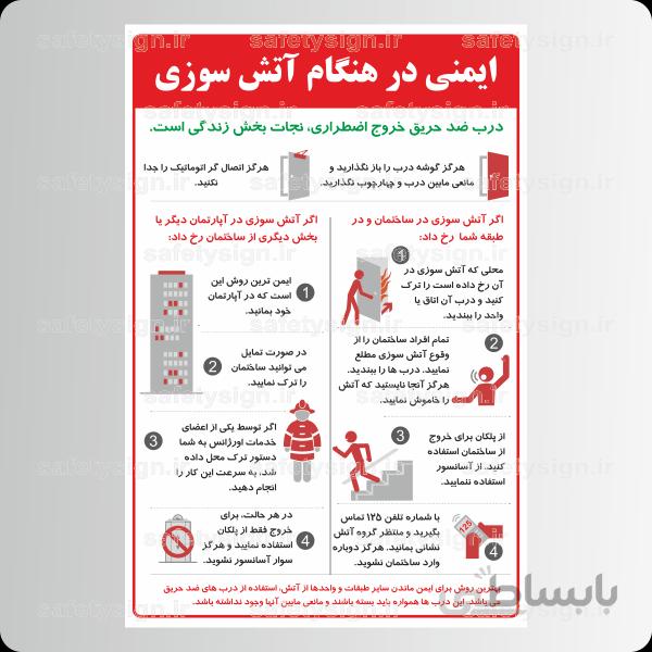 9346 -ایمنی در هنگام آتش سوزی